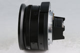 Contax Carl Zeiss Biogon T* 21mm F/2.8 Black Lens + Finder for G1/G2 #63272L8