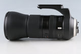 Tamron SP 150-600mm F/5-6.3 Di VC USD G2 Lens for Nikon F Mount #63365F6