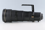 Nikon AF-S Nikkor 500mm F/4 G ED VR N Lens #63402L