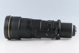 Nikon AF-S Nikkor 500mm F/4 G ED VR N Lens #63402L