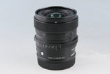 Sigma C 20mm F/2 DG DN Lens for L-Mount With Box #63473L7
