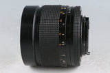 Contax Carl Zeiss Planar T* 85mm F/1.4 AEG Lens for C/Y Mount #63512A1
