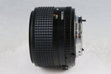 Minolta MD 50mm F/1.2 Lens #63519F4