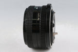 Canon AE-1 Program + FD 50mm F/2 Lens #63549D3