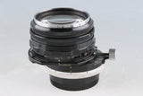 Nikon Nippon Kogaku PC-Nikkor 35mm F/3.5 Lens #63608A5