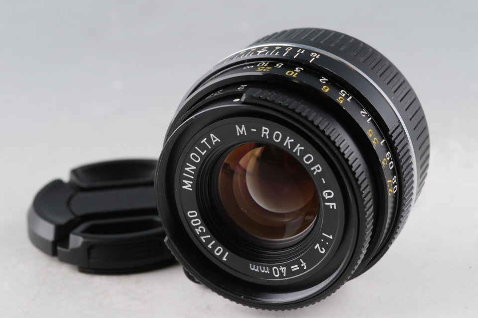 Minolta M-Rokkor-QF 40mm F/2 Lens for Leica M #63617C1 – IROHAS SHOP