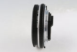 Nikon Nikkor 45mm F/2.8 P Black Lens #63697A4