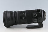 Sigma S 150-600mm F/5-6.3 DG OS HSM Lens for Nikon F #63745H