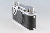 Leica Leitz IIIf Red Dial 35mm Rangefinder Film Camera #63796D1