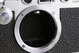 Leica Leitz IIIf Red Dial 35mm Rangefinder Film Camera #63796D1