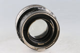 Carl Zeiss Jena Sonnar 85mm F/2 Lens for Contax RF #63800E5