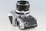 Miranda F 35mm SLR Film Camera + Auto Miranda 50mm F/1.9 Lens #63827F2