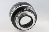 Nikon Nikkor 85mm F/1.4 Ais Lens #64089A5