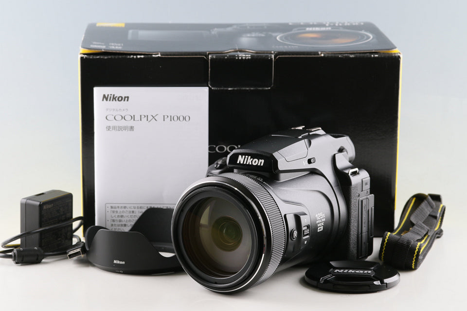 Nikon Coolpix P1000 Digital Camera With Box #64311L4 – IROHAS SHOP