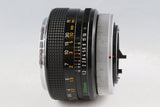 Canon FD 55mm F/1.2 Lens #64625F4