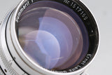 Leica Leitz Summarit 50mm F/1.5 Lens for Leica L39 #64630T