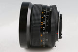 Contax Carl Zeiss Distagon T* 18mm F/4 MMJ Lens for CY Mount #64682A2