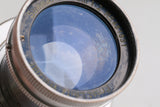 Leica Leitz Summar 50mm F/2 Lens for Leica L39 #64708T