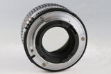 Nikon Nikkor 85mm F/2 Ais Lens #64967A5
