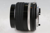 Nikon Nikkor 85mm F/2 Ais Lens #64967A5