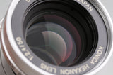 Konica Hexanon 50mm F/2.4 Lens for Leica L39 #65010C1