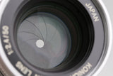 Konica Hexanon 50mm F/2.4 Lens for Leica L39 #65010C1