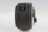 SMC Pentax-F 28mm F/2.8 Lens for Pentax K #65015C5