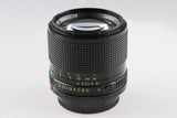 Canon FD 85mm F/1.8 Lens #65045F4
