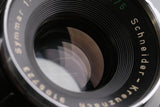 Plaubel Peco Uchiyama 6x9 Monorail View Camera + Schneider-Kreuznach Symmar 100mm F/5.6 Lens #65162D10