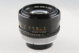 Canon FD 55mm F/1.2 S.S.C. Lens #65268F4