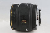 Nikon F100 + Sigma Macro 50mm F/2.8 D EX Lens #65329E3