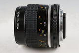 Nikon FE + Micro-Nikkor 55mm F/2.8 Ais Lens #65360D4