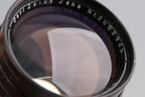 Carl Zeiss Jena Sonnar 85mm F/2 Lens for Leica L39 #65451C1