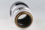 Carl Zeiss Jena Sonnar 85mm F/2 Lens for Leica L39 #65451C1