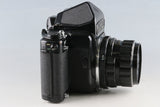 Asahi Pentax 6x7 TTL + SMC Takumar 105mm F/2.4 Lens + Wood Hand Grip #65563E3