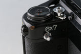 Asahi Pentax 6x7 TTL + SMC Takumar 105mm F/2.4 Lens + Wood Hand Grip #65563E3