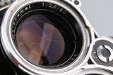 Rollei Rolleiflex 2.8E Planar 80mm F/2.8 Medium Format Film Camera #65565E2