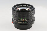 Canon FD 50mm F/1.4 Lens #65662F4