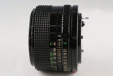 Canon FD 50mm F/1.4 Lens #65662F4