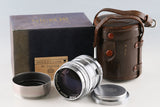 Nikon Nippon Kogaku Nikkor-P.C 85mm F/2 Lens for Nikon S With Box #65859L7