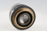 Dallmeyer 25mm F/1.9 C-Mount Lens + m4/3 Mount Adapter #66007E5