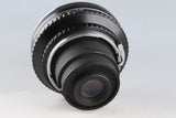 Nikon Nippon Kogaku Nikkor-H 50mm F/3.5 Lens for Bronica #66040E6