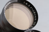 Mamiya-Sekor Super 250mm F/6.3 Lens #66057F6