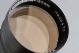 Mamiya-Sekor Super 180mm F/4.5 Lens #66058F6