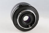 Minolta MD Macro 50mm F/3.5 Lens #66072F5