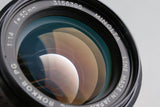 Minolta MC Rokkor-PG 50mm F/1.4 Lens #66073F5