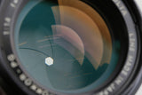 Minolta MC Rokkor-PG 50mm F/1.4 Lens #66073F5