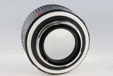Minolta MC Rokkor-PG 50mm F/1.4 Lens #66073F5