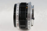 Olympus Pen-FT + F. Zuiko Auto-S 38mm F/1.8 Lens #66104D5