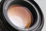 Nikon Nikkor 50mm F/1.4 Ais Lens #66107A5